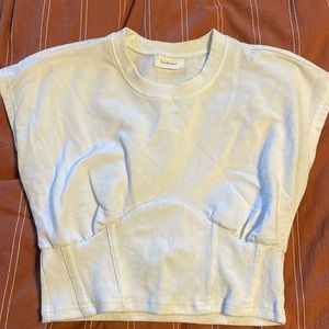 BOHME - white structured top